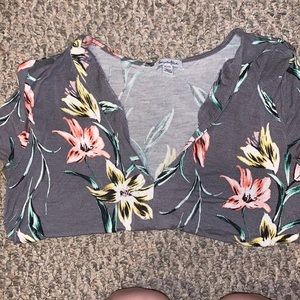 Women’s flowered shirt